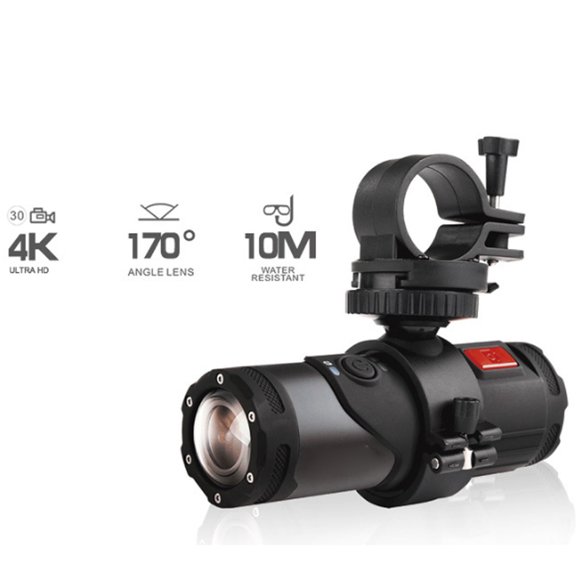 Sport Action DV Camera, 4K HD Mini Cámara deportiva DV Bucle Grabación de la aplicación Control de 1000 mAh Batería de litio para Fotografía de Montaña