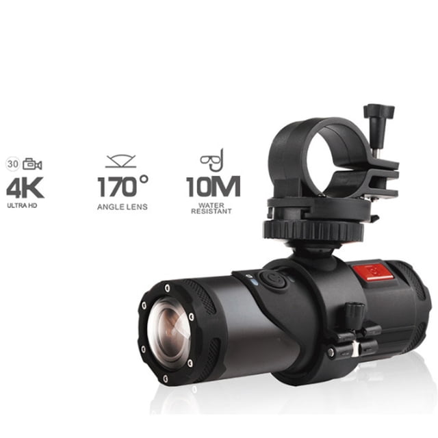 Sport Action DV Camera, 4K HD Mini Cámara deportiva DV Bucle Grabación de la aplicación Control de 1000 mAh Batería de litio para Fotografía de Montaña