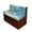 Beach Floral Landscape Print, variant on XYZCANDO Marble RV Dinette Cushion Covers Stretch, Suitable for Couch Camper, RV Booth Seat Covers, for Camper Sofa RV Camper Car Bench