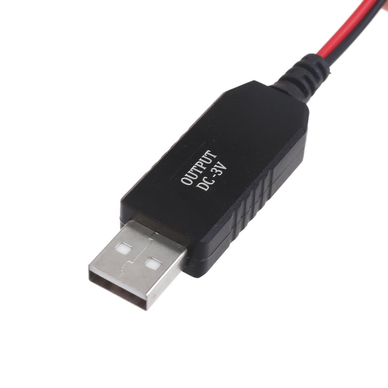 KODASW USB to 3V Dummy Battery Charging Cable Cord with Switches & USB ...