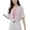 White, variant on Women's Floral Lace Tiefront Cardigan Cute Half Sleeve Sheer Bolero Shawl Cover Up
