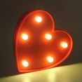 thumbnail image 4 of Vintge Retro Style LED Alphabet Letter Sign Light Letter Corazones, 4 of 9