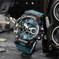 thumbnail image 2 of Reloj de aleación personalizado para hombre, reloj electrónico multifuncional resistente al agua para exteriores, 2 of 5