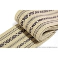 thumbnail image 2 of MADE IN JAPAN Deluxe Kaku Obi (Beige) - Samurai Kimono Belt, 2 of 2