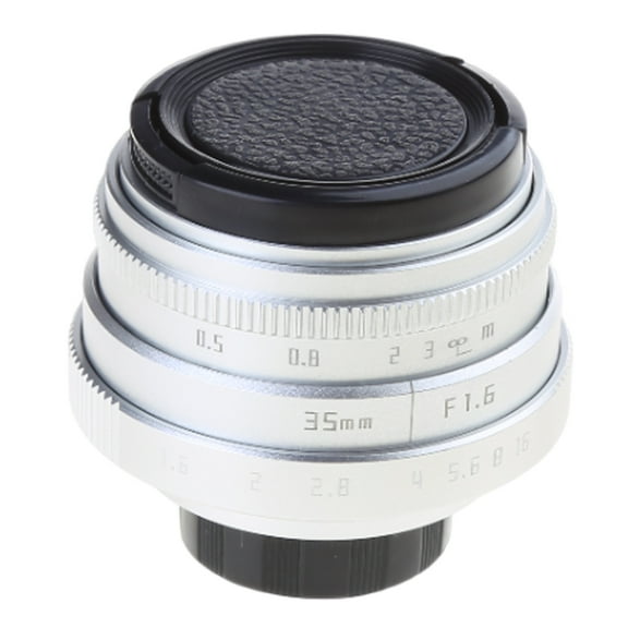 WINDLAND Large Aperture Camera Lens Accessories 35mm f1.6 C-Mount CCTV Camera Lens