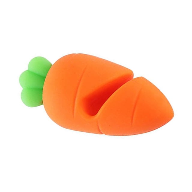 keepw Anti-overflow Holder Portable Small Washable Lifting Adorable Indoor Kitchen Spill-Proof Shelf Rack Accessories Carrot