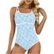 thumbnail image 1 of Traje de Baño de Mujer con Pantalones Cortos Traje de Buceo de Manga Larga, Traje de Baño de Surf Conservador con Almohadillas de Pecho Y sin Acero, 1 of 8
