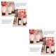 thumbnail image 1 of Inteprter 4 Uds. De cubiertas navideñas para botellas de vino, adorno de de felpa para botella de Papá Noel, decoración navideña 2piezas Inteprter CBP141854, 1 of 5