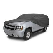 The Classic Accessories Overdrive Polypro 3 SUV-Pickup Cover In Charcoal For Compact SUVs and Pickups- 10-018-241001-00