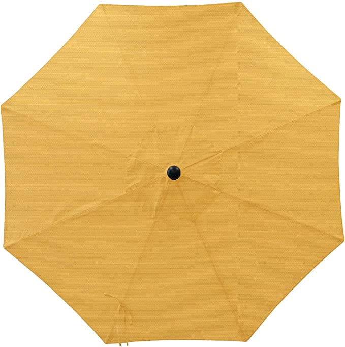 Patio Umbrella Replacement Canopy for 9ft 8 Ribs Sun Protection UPF 50