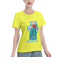 thumbnail image 2 of T-Shirt Basique à Manches Courtes pour Femmes Super Saiyan, 2 of 6