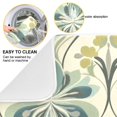 thumbnail image 2 of Yayeee Dish Drying Mat for Kitchen Counter 18"x24" Microfiber Absorbent Pad, Beige Floral Pattern, 2 of 7