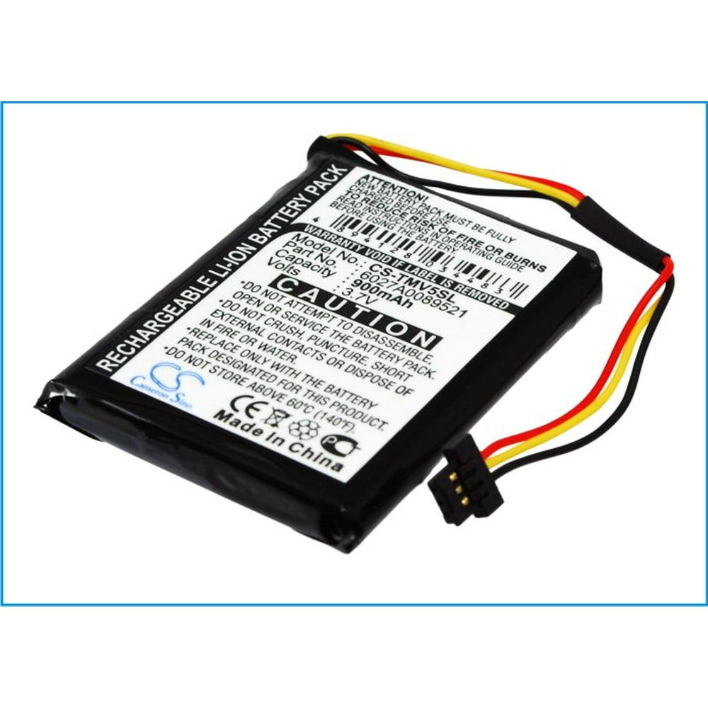 Replacement Battery For TomTom 3.7v 900mAh GPS, Navigator Battery