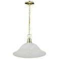 thumbnail image 5 of Nuvo 60-392 - 1 Light - 16" - Pendant - Alabaster Glass, 5 of 10