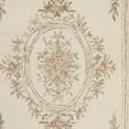 thumbnail image 3 of SAFAVIEH Micro-Loop Leptis Floral Bordered Wool Area Rug, Ivory/Fuchsia, 5' x 8', 3 of 4