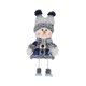 thumbnail image 2 of Muñeco de nieve navideño con sombrero, accesorio de fotografía decorativo, regalo para niños, exquisito y suave Estilo F, 2 of 9