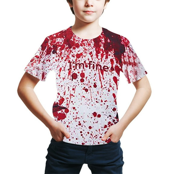 Aboser Boys Tie Dye Graphic T Shirts Size 10-12 Teens Boys Summer Basic Shirt Funny Colorful Design Graphic Tees with Short Sleeve for Kids 4-16 Years