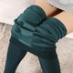 thumbnail image 1 of Leggings de invierno tejidos de terciopelo Casual Legging nuevo alto elástico espesar pantalones negros cálidos para mujer pantalones ajustados para mujer Leggings Tan Jianjun unisex, 1 of 2