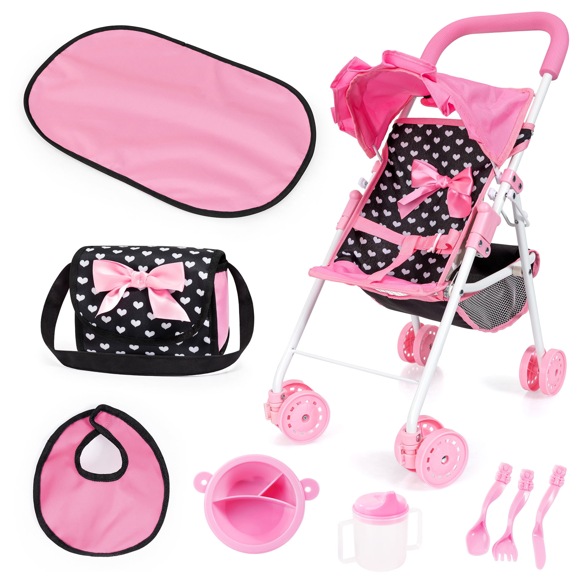 Buggy Doll Stroller Set W/ Matching Shoulder Bag
