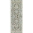 thumbnail image 3 of (2 pack) Better Homes & Gardens Geo Medallion Runner Washable Non-Skid Area Rug, Sage, 2'5" x 7', 3 of 7
