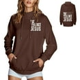 thumbnail image 6 of Women's Sweatshirts 2025 Love Like Jesus Sweatshirt Christian Sweatshirts Casual Pullover Tops Sweatshirt for Women, 6 of 8