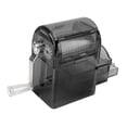 thumbnail image 2 of Triturador de tabaco con manivela, molinillo portátil para fumar con estuche para guardar tabaco, color negro, 2 of 14