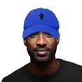 thumbnail image 6 of DALIX BLM Fist Baseball Cap Embroidered Hat in Royal Blue, 6 of 7