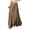 Coffee, variant on Skirts for Women Trendy,Womens Faux Linen Maxi Skirt Boho High Waisted Pleated Long Skirts Flowy Casual Summer Beach Vacation Skirt with Belt