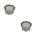 thumbnail image 1 of Yuarrent Molde de silicona para maceta, herramientas de fundición para manualidades geométricas suculentas, molde Manual para portavelas, Tipo 2 2piezas, 1 of 6