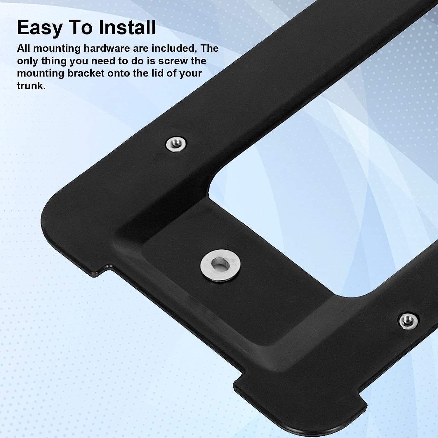 Rear License Plate Holder Bracket for BMW Mount Frame Tag Base W/ Screws Replacement for 51187160607 51188238061 68199 8238061 511882380615