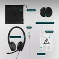 thumbnail image 5 of EPOS I SENNHEISER C10 Auriculares USB con Micrófono | Auriculares con cable con conexión USB C simple y flexible y tecnología EPOS BrainAdapt™, negros, 5 of 5