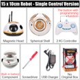 thumbnail image 1 of RC Robot 2.4G Radio Remote Control With Sound Watch Gesture Induction Sensor Intelligent Robot Car Model Kid Electronic Toy Gift, 1 of 6