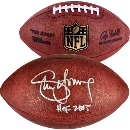 Steve Young Autographed Football - Steve Young San Francisco 49ers Autographed Wilson Pro Football with HOF 2005 Inscription - Fanatics Authentic Certified