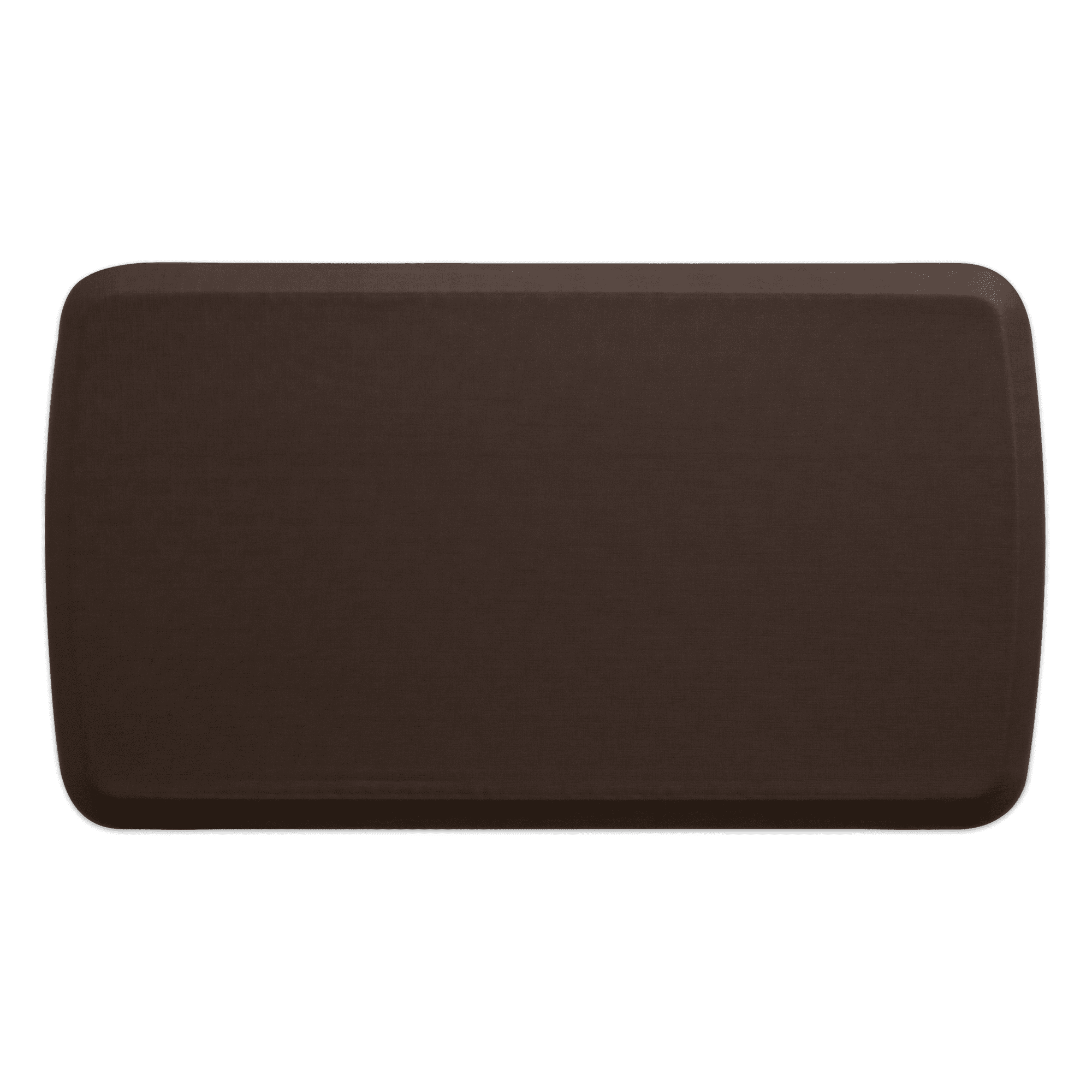 GelPro Elite Traditional Linen Black Kitchen Mat, 20 in x 36 in
