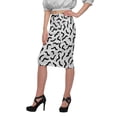 thumbnail image 2 of Moomaya Printed Skirts For Women Knee Length Skirt For Girls Casual Clothing, 2 of 6