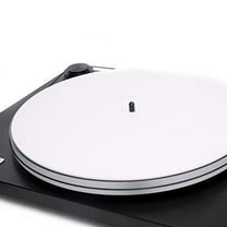 Hudson Hi-Fi 11.75" Acrylic Turntable Slipmat, White