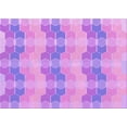 thumbnail image 1 of Ahgly Company Machine Washable Indoor Rectangle Transitional Violet Purple Area Rugs, 5' x 8', 1 of 7