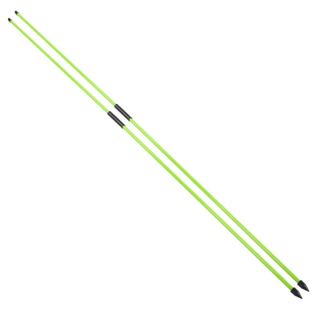 Domqga Fiberglass Alignment Sticks 2 Sections Foldable Direction Indicator Rod Aid,Golf Practice Sticks,Foldable Golf Training Sticks