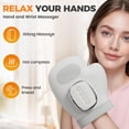 thumbnail image 3 of Hand Massager with Heat and Compression, 2026 New Updated Cordless Hand Massager, 3 Modes, 5 Gears, Relieves Stiff Hands & Tired Wrists for Daily Relaxation (1pcs), 3 of 9
