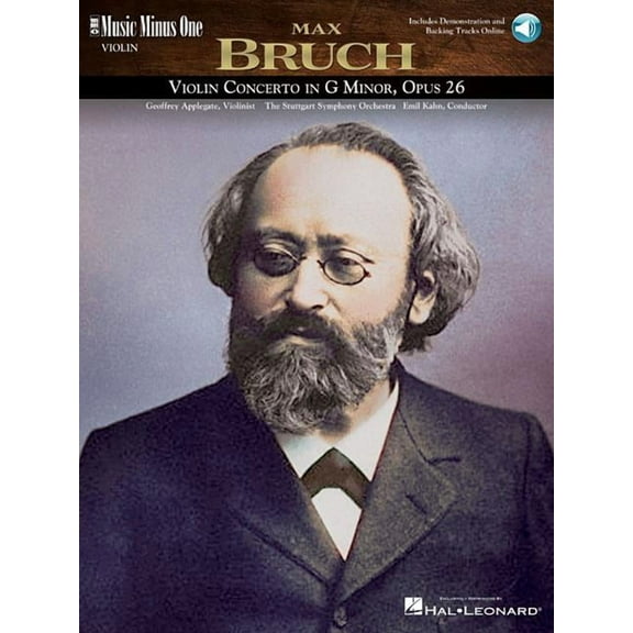 Bruch - Violin Concerto No. 1 in G Minor, Op. 26: Music Minus One Violin (Paperback)