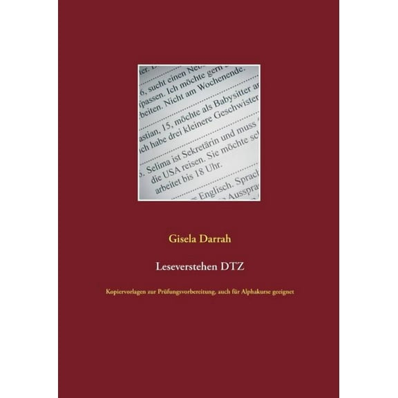 Leseverstehen DTZ : Kopiervorlagen für Alphakurse (Paperback)