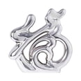 thumbnail image 3 of WLPZXP Fu Statue Fu Figurine Ceramic Tabletop Decorations Fu Sculpture Fu Ornament for Silver, 3 of 9