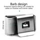 thumbnail image 2 of 50 Pcs Pv Wire Clips Solar Panel Cable Clip For Electrical Cord Management Banmo, 2 of 5