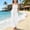 White, variant on OGLCCG Girls Two Piece Outfits 2 Piece Linen Camisole Tank Top and Long Pants Set Teen Kids Trendy Beach Clothes Sets 3-14 Years