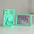 thumbnail image 2 of TECH CIRCLE Case for iPad A16 (11") 2025, iPad 10th Gen Cute Kid's Case 10.9" 2022 Model with Shoulder Strap, Rotate Kickstand/Handle, Shockproof Protective Cartoon Cover for Girl Boy, Green Dinosaur, 2 of 7