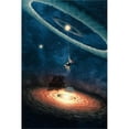 thumbnail image 2 of Great Art Now My Dream House in Another Galaxy by Paula Belle Flores, Framed Wall Art, 18W x 24H, 2 of 2