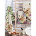 thumbnail image 2 of Easter Rabbits Kitchen Dish Towels for Drying Dishes Set of 4, Cute Bunny Eggs Flowers Botanical Spring Beige Waffle Weave Microfiber Hand Tea Bathroom Towels Quick Dry & Absorbent Towel 15.7x23.6, 2 of 7