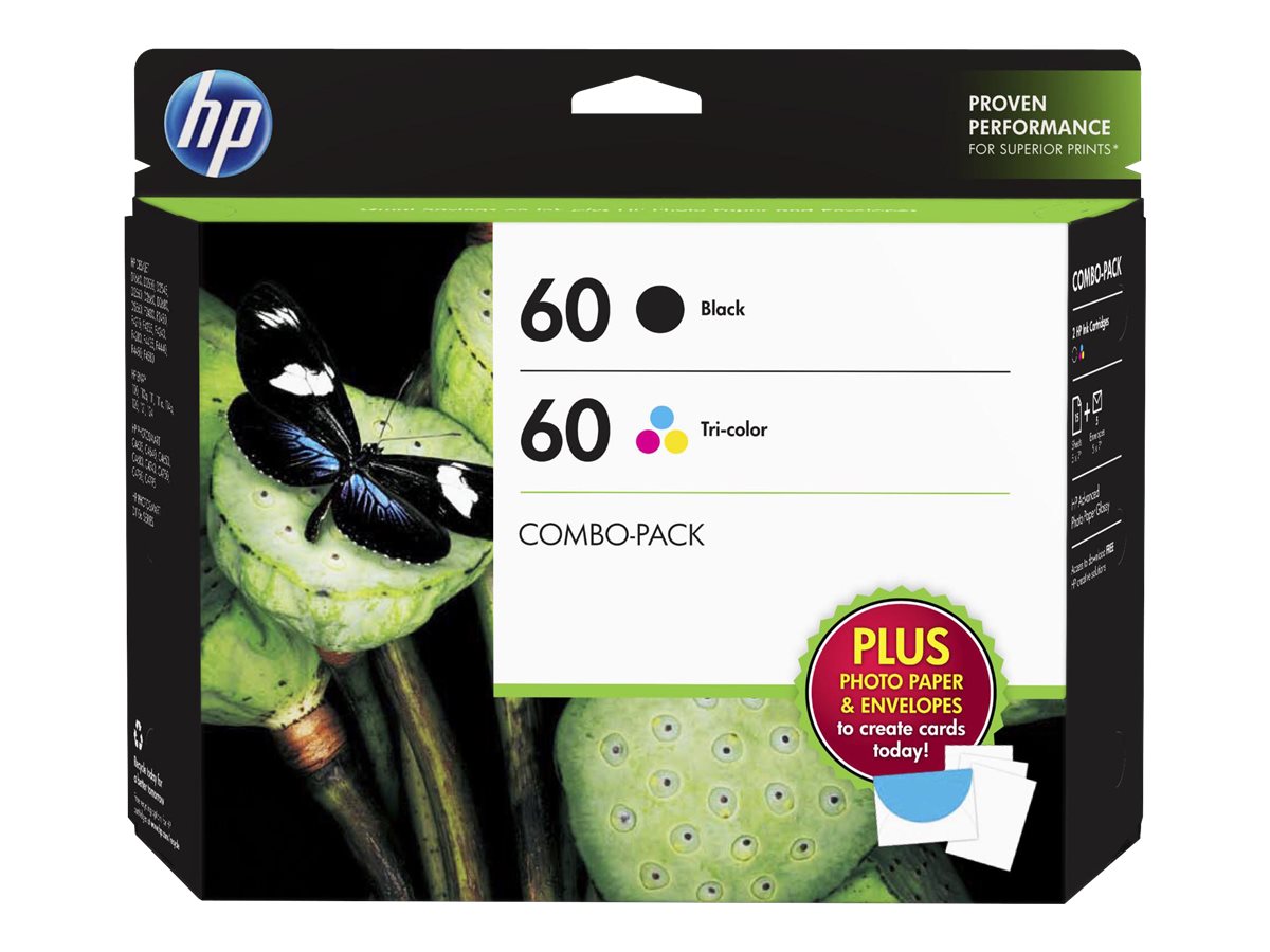 hp 60 ink cartridge combo pack walmart