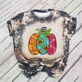 thumbnail image 2 of Fall Savings Clearance!ZQGJB Happy Fall Y'all Graphic Shirts for Women Thanksgiving Pumpkin Short Sleeve Bleached Tee Shirts Tops Funny Halloween T Shirt Top, 2 of 6