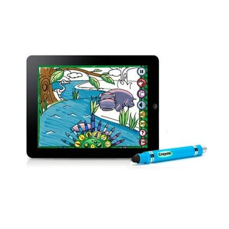 Griffin Crayola Colorstudio HD APP Powered Imarker Digital Stylus for Apple iPad (Blue)
